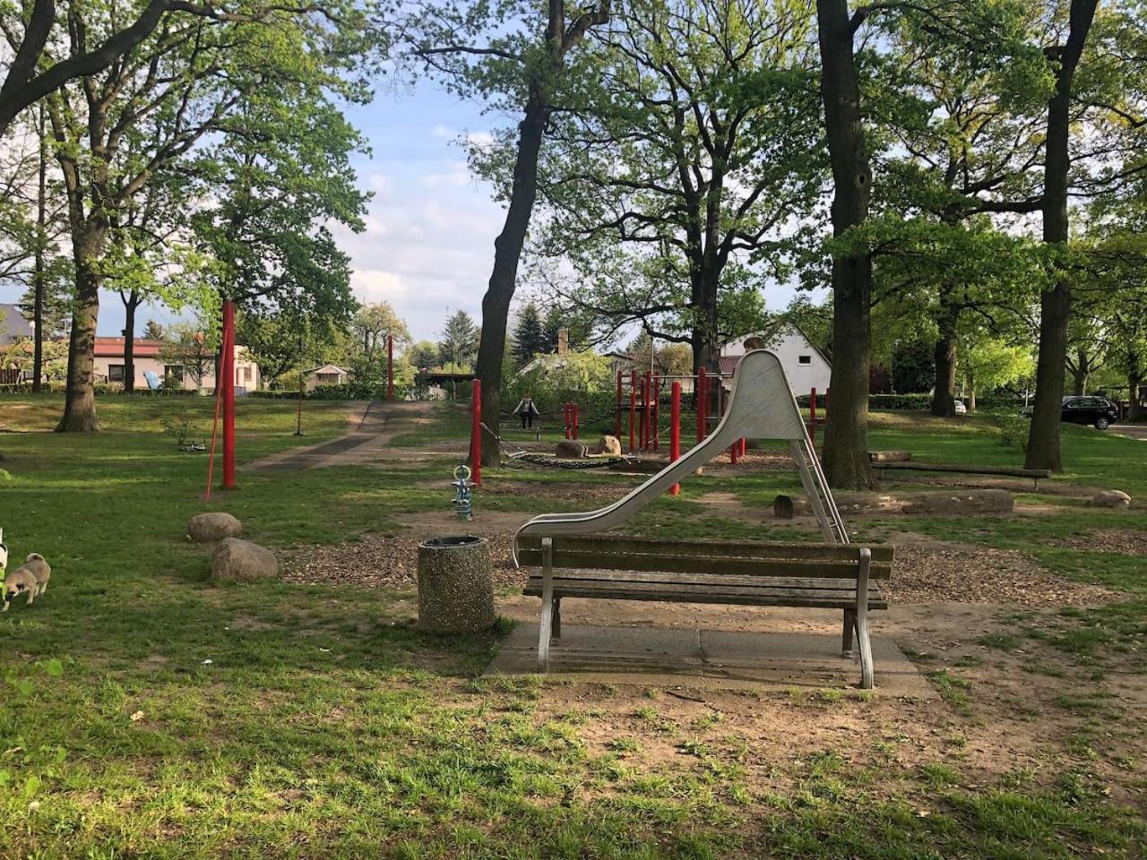 Ferienwohnung Am Park Lipsia Esterno foto